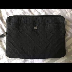 COACH laptop/iPad sleeve Black
